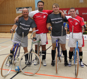 09.04.2016 – Heimspiel der Radballer in der Turnhalle Jesewitz